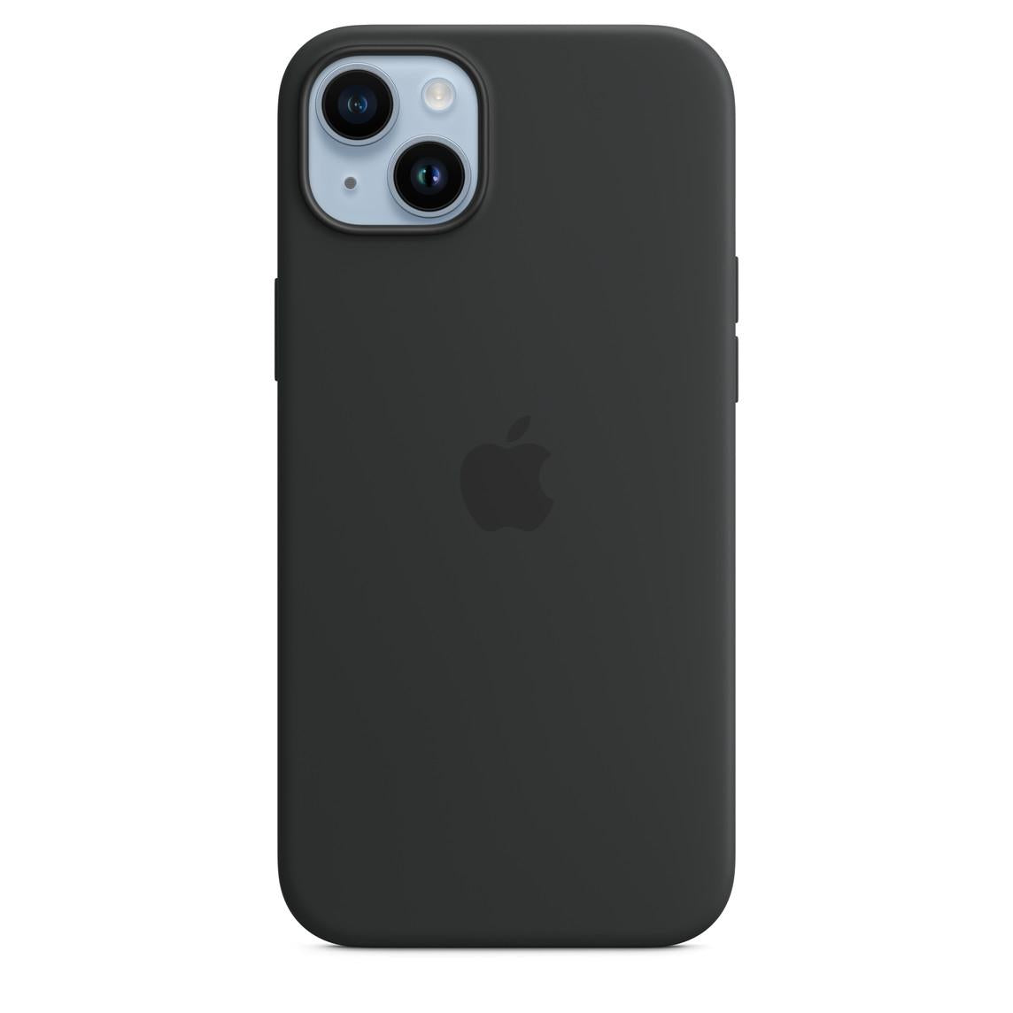 Iphone 14 Plus Silicone Case With Magsafe - Midnight Apple