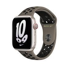 45Mm Olive Grey/Black Nike Sport Band