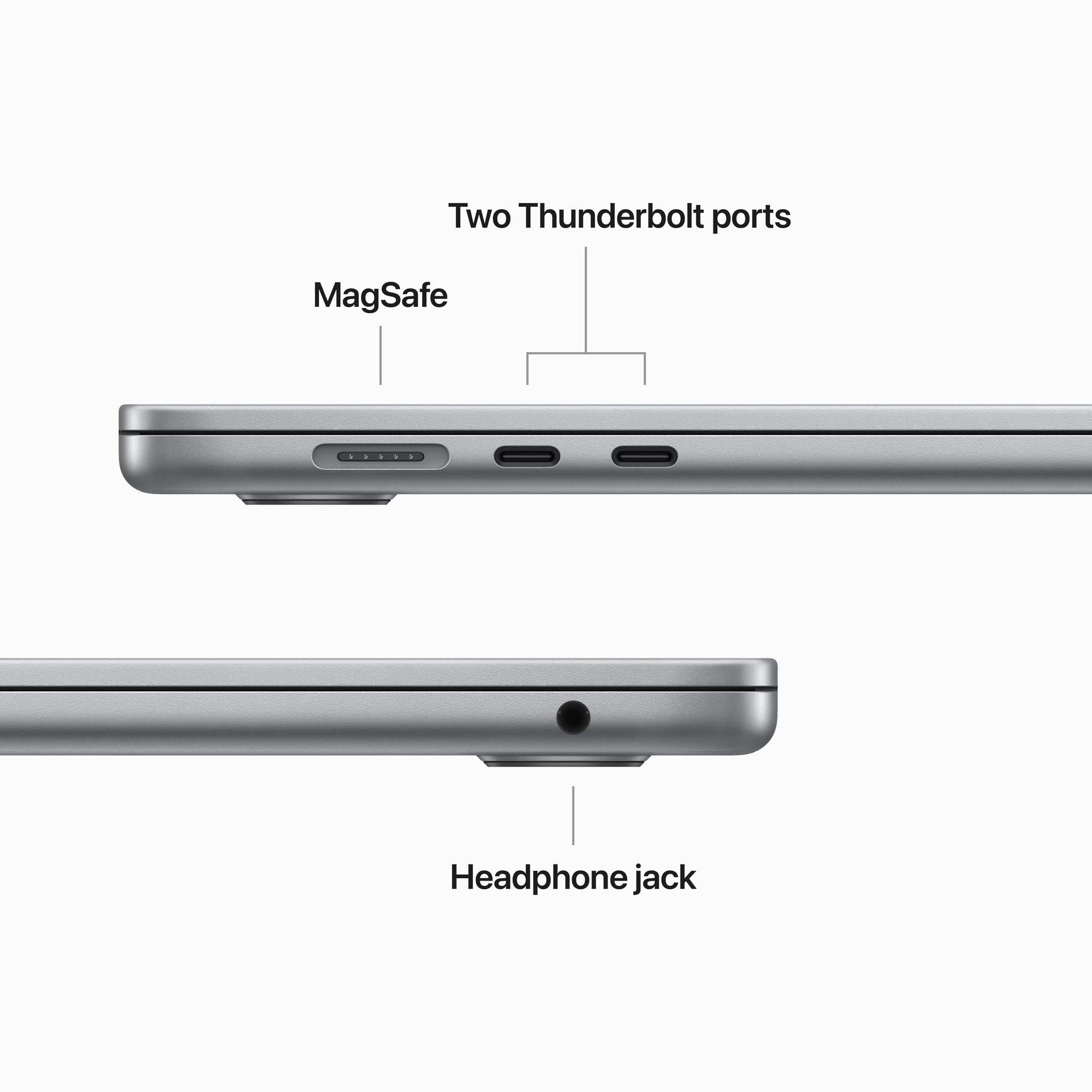 MQKP3AB/A/Apple 15-inch MacBook Air: M2,8-core CPU,10-core GPU, 256GB-Space Grey 256 GB / Space grey / M2 Chip