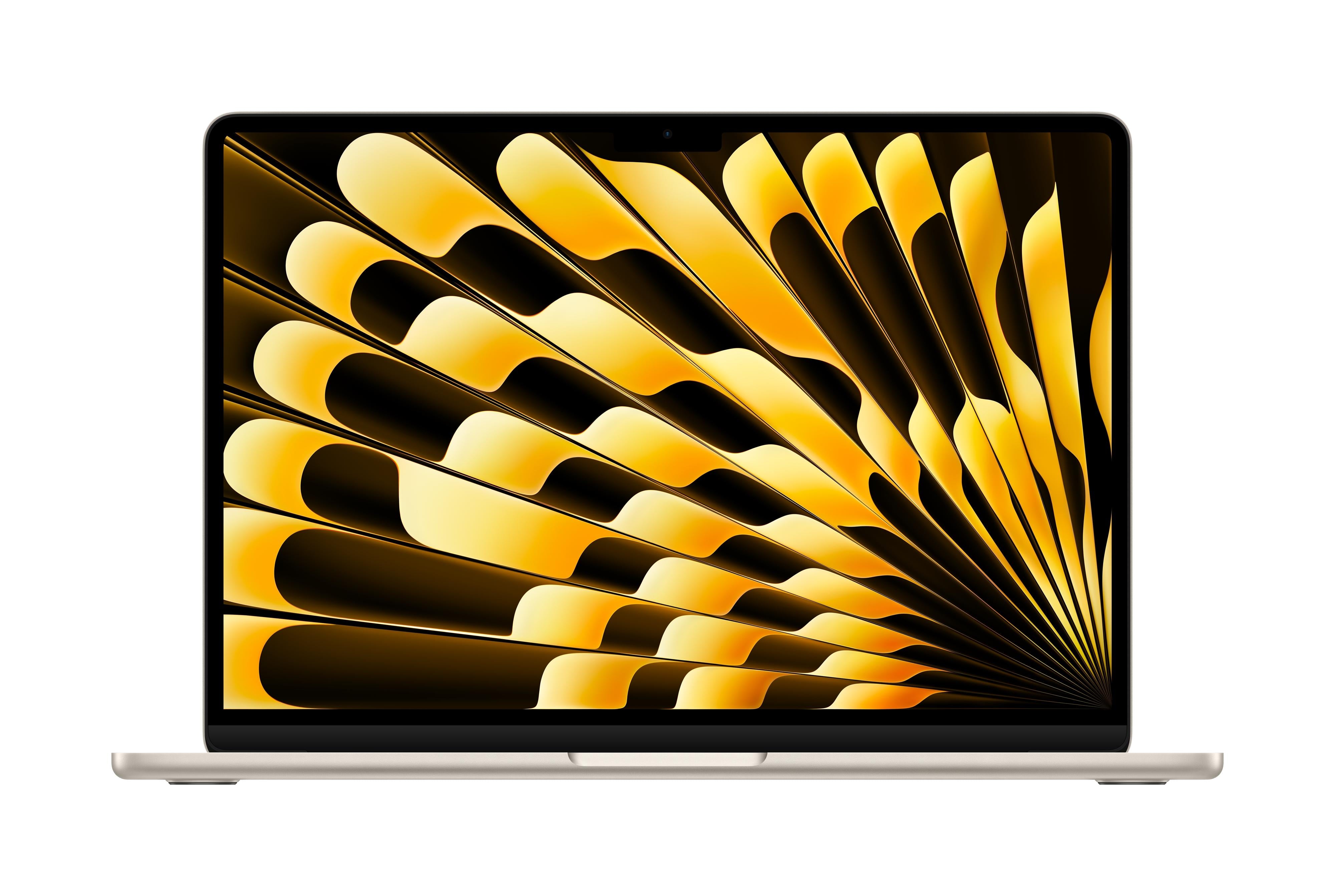 MXCU3AE/A /Apple 13" MacBook Air: Apple M3 chip , 8C CPU&10C GPU, 16GB, 512GB SSD - Starlight 512GB / STARLIGHT / 8-core