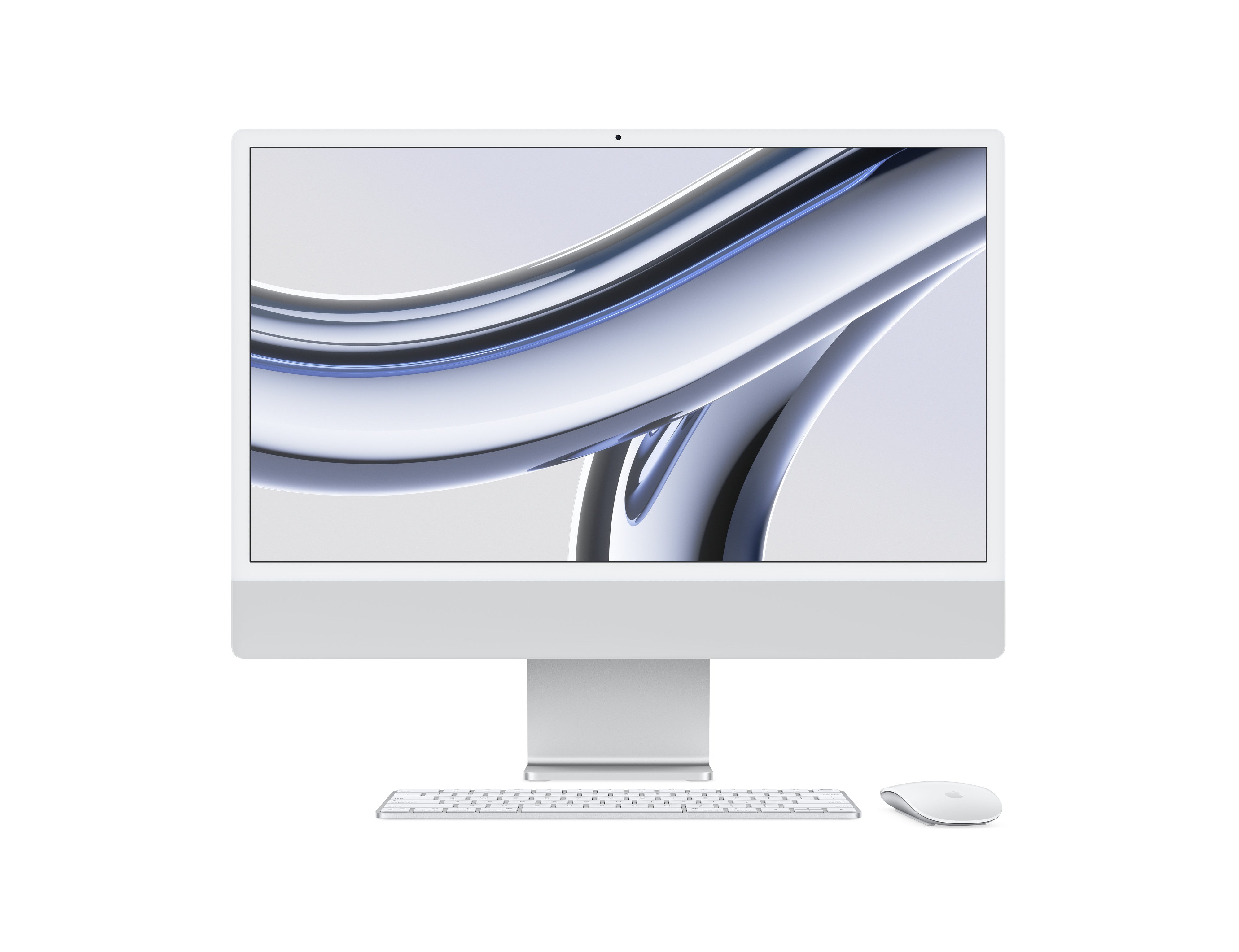 IMac بشاشة Retina 4.5K، وشريحة Apple M3 مع وحدة معالجة مركزية 8 أنوية ومعالج G 10 أنوية