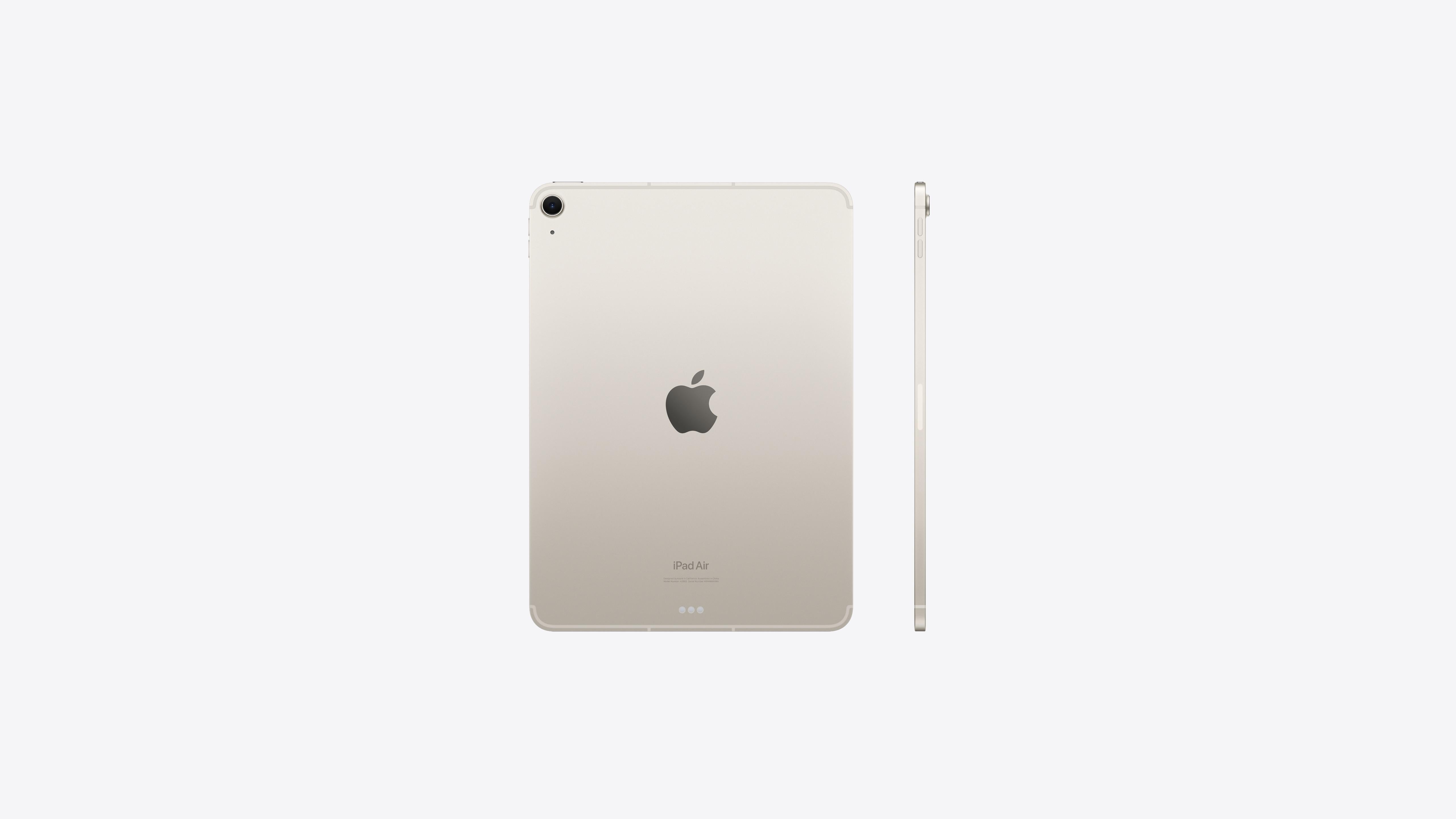 MUXK3AB/A/Apple/11" iPad Air Wi-Fi + Cellular 256GB - Starlight 256GB / YES / Starlight