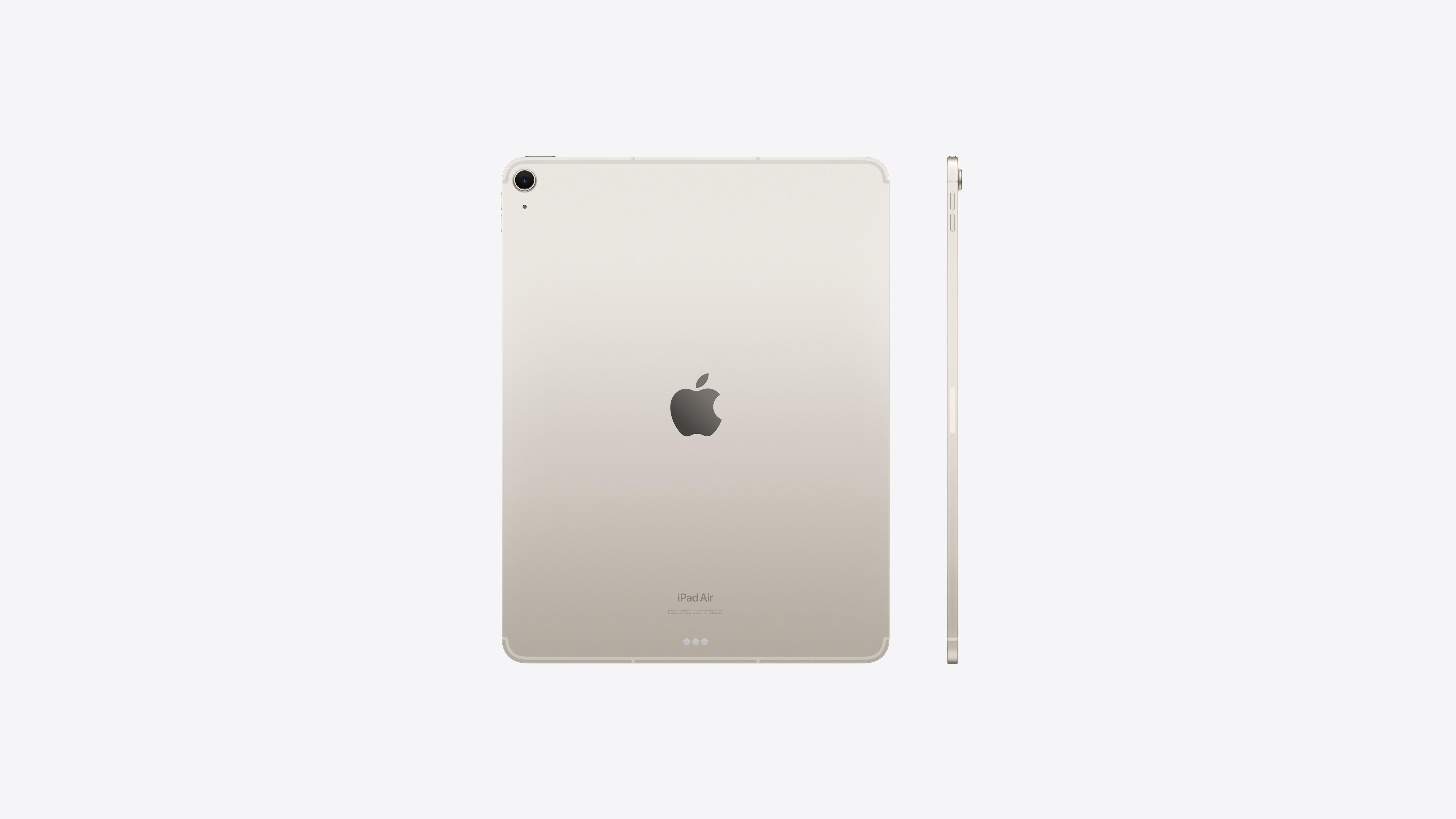 MV6T3AB/A/Apple/13" iPad Air Wi-Fi + Cellular 128GB - Starlight 128GB / YES / Starlight