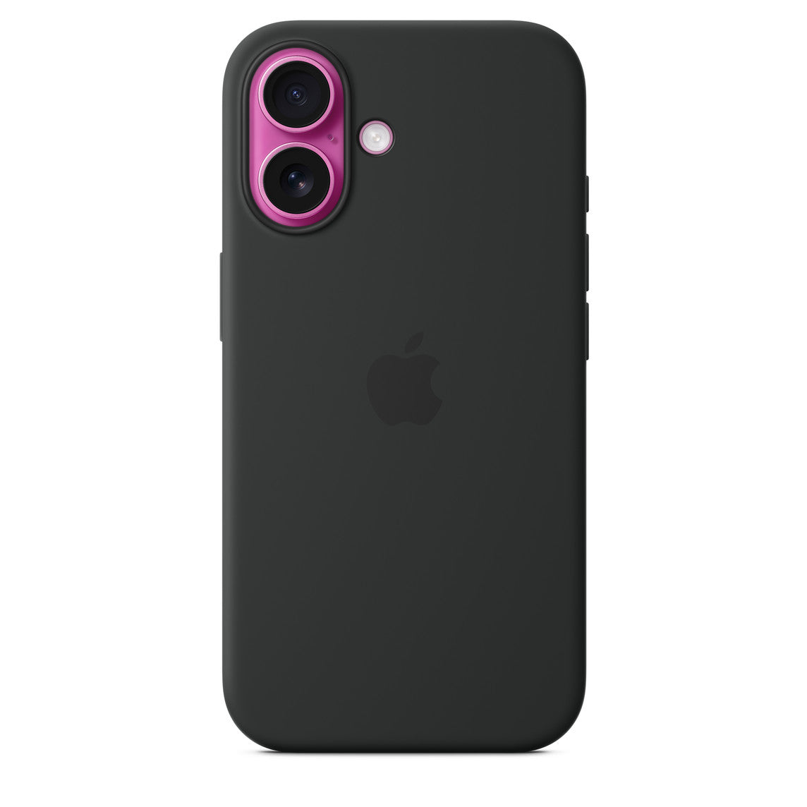 Iphone 16 Silicone Case with Mag Safe, Black