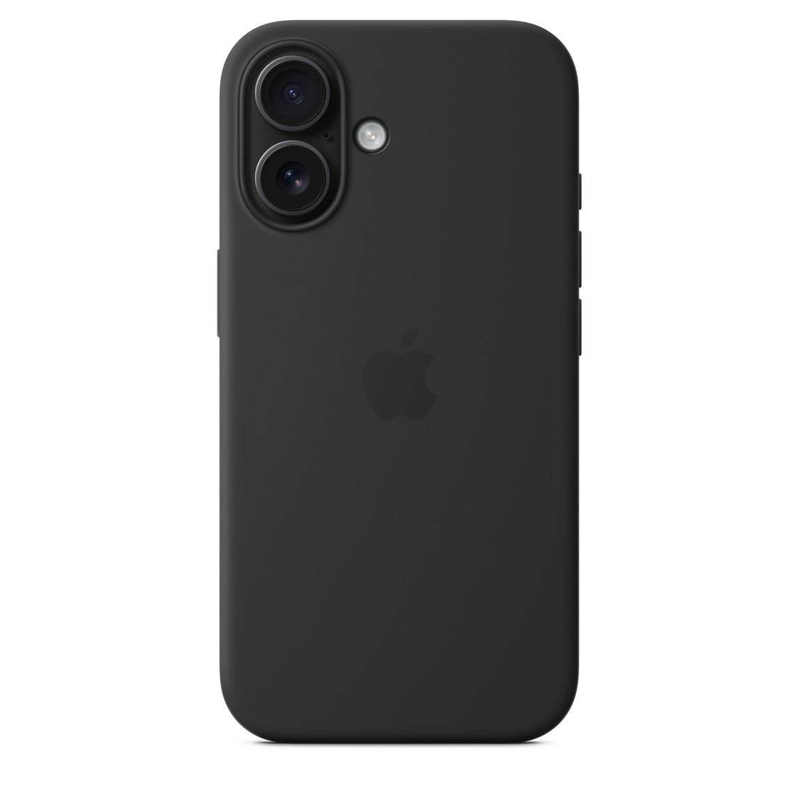 Iphone 16 Silicone Case with Mag Safe, Black