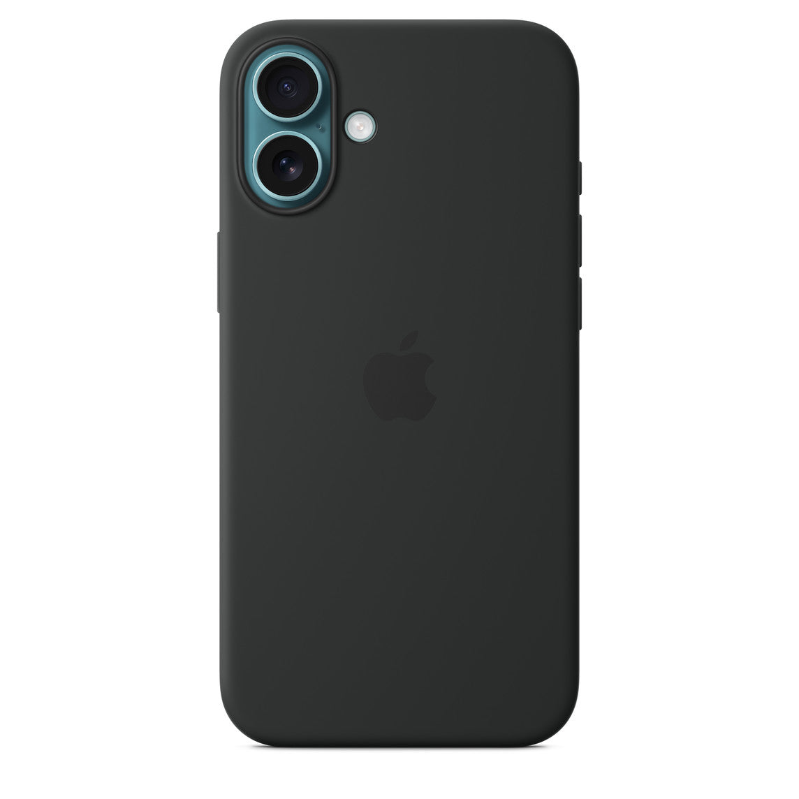 Iphone 16 Plus Silicone Case with Mag Safe, Black