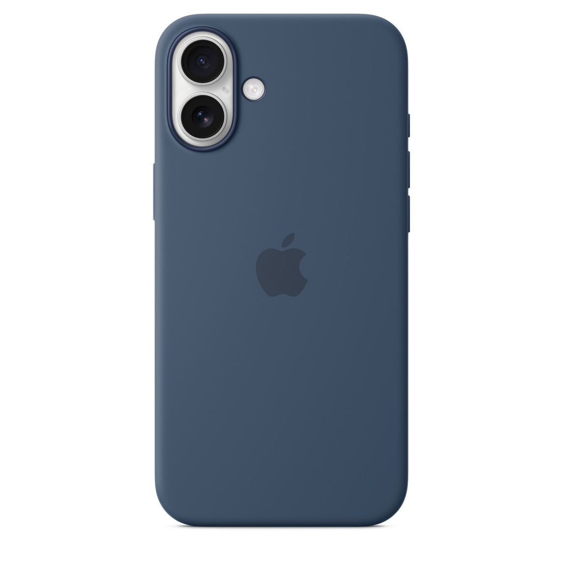 Iphone 16 Plus Silicone Case with MagSafe, Denim