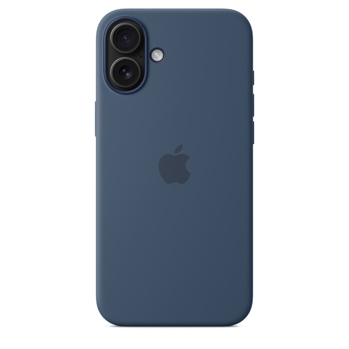 Iphone 16 Plus Silicone Case with MagSafe, Denim