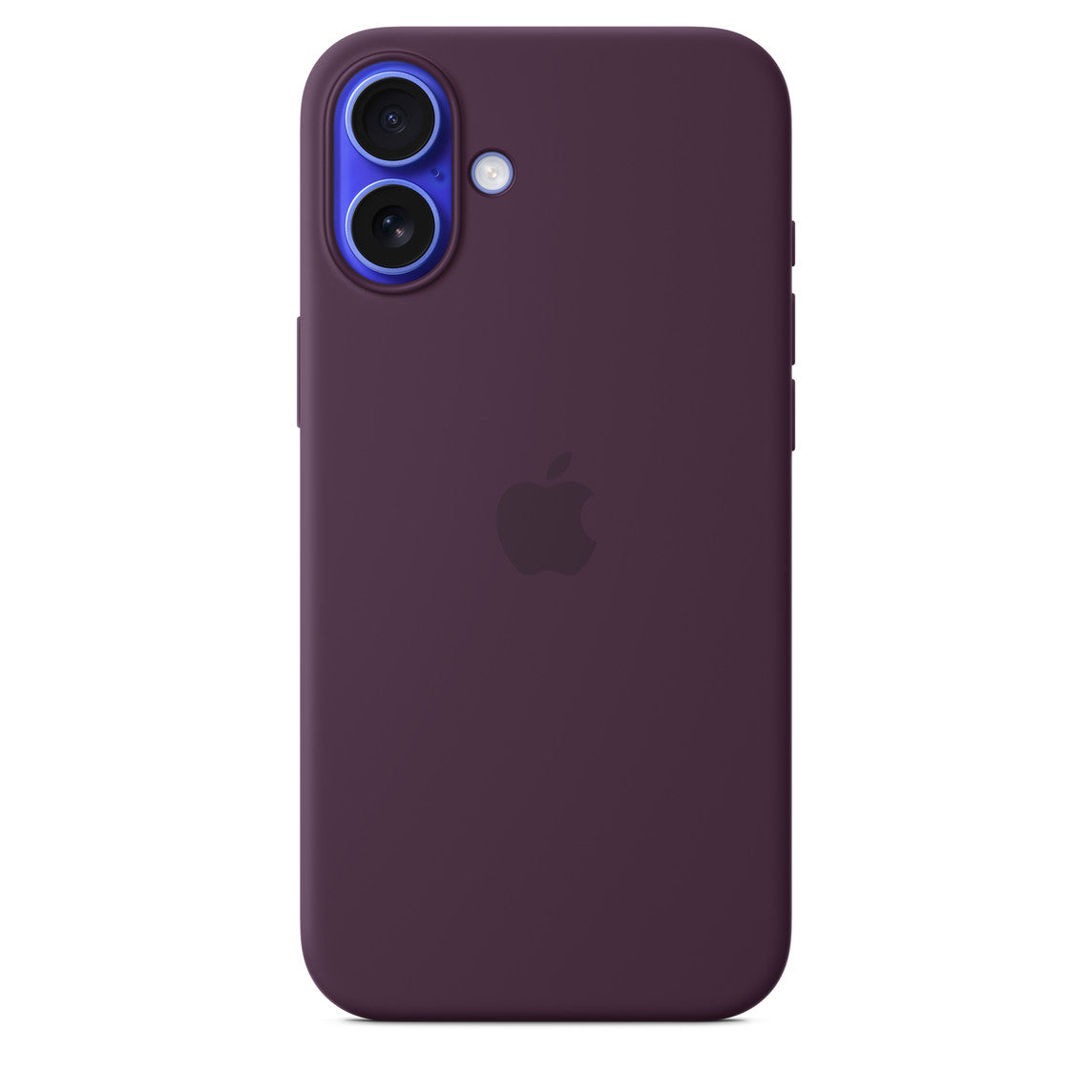 Iphone 16 Plus Silicone Case with Mag Safe, Plum