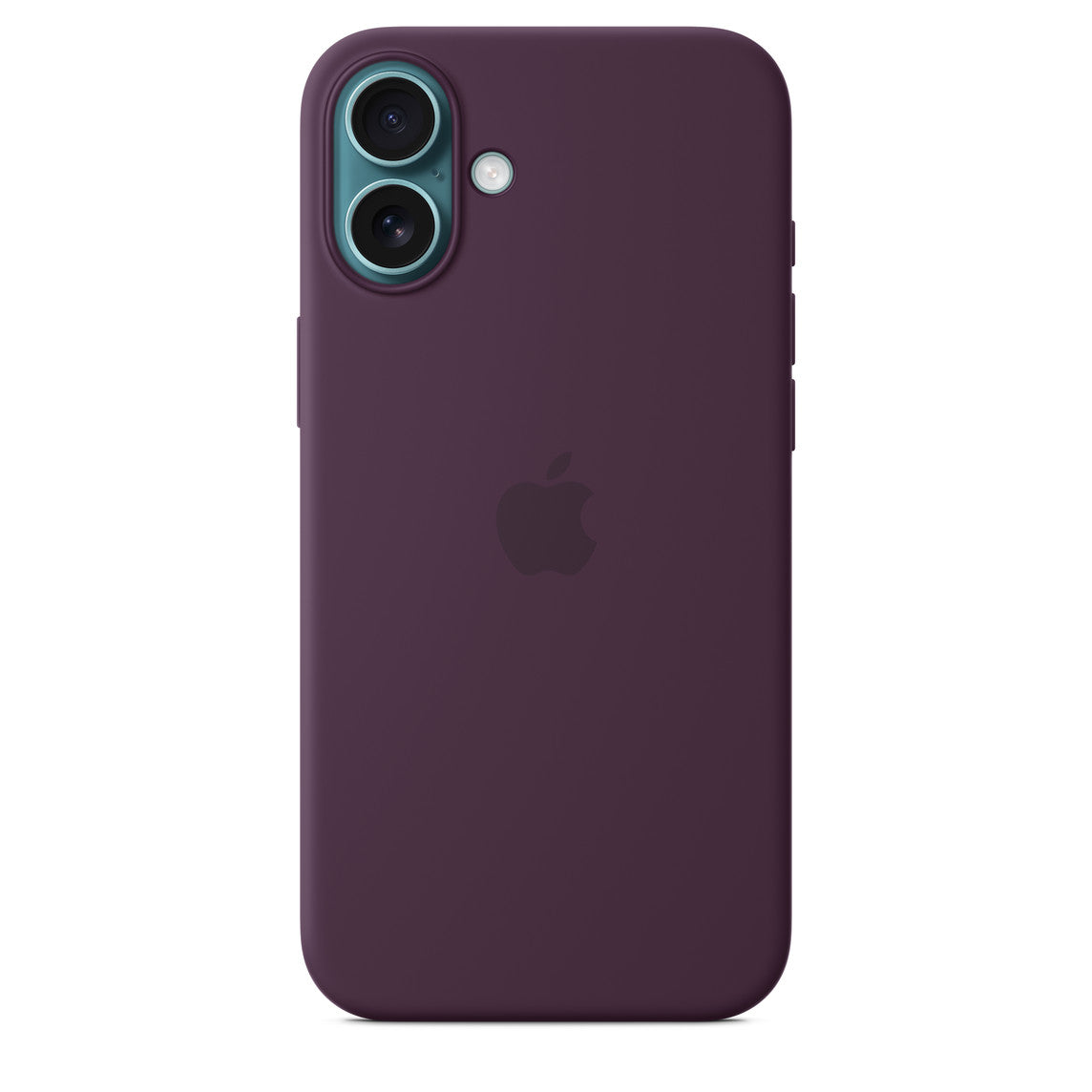 Iphone 16 Plus Silicone Case with Mag Safe, Plum