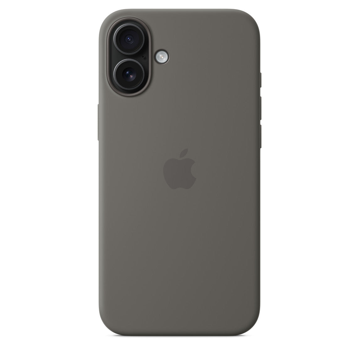 Iphone 16 Plus Silicone Case with MagSafe, Stone Gray