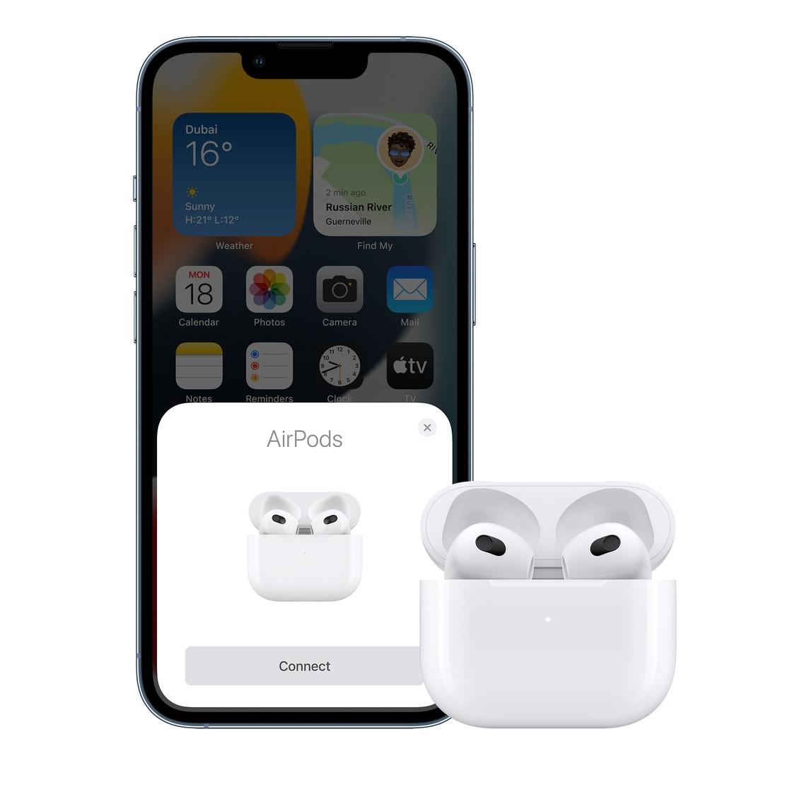 MME73ZE/A/Apple AirPods (3rd generation) White / Device / -