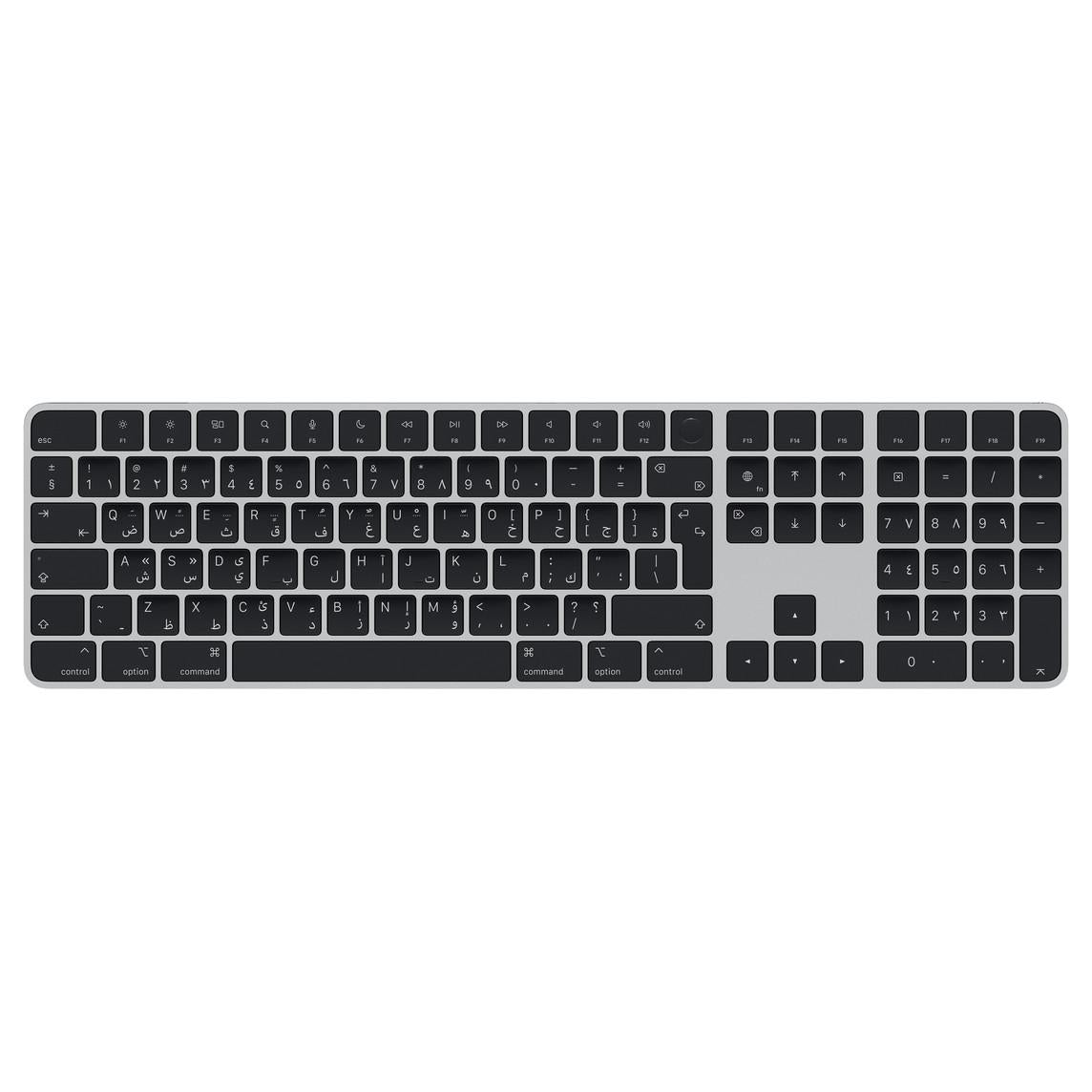 MMMR3AB/A/Magic Keyboard with touch ID and numeric keypad for mac Silver / Device / -