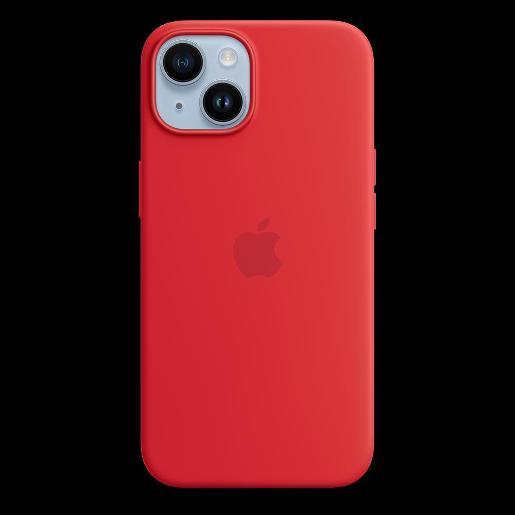 Iphone 14 Silicone Case With Magsafe - (Product)Red