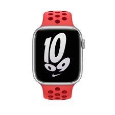 A / 45Mm Bright Crimson/Gym Red Nike Sport Band