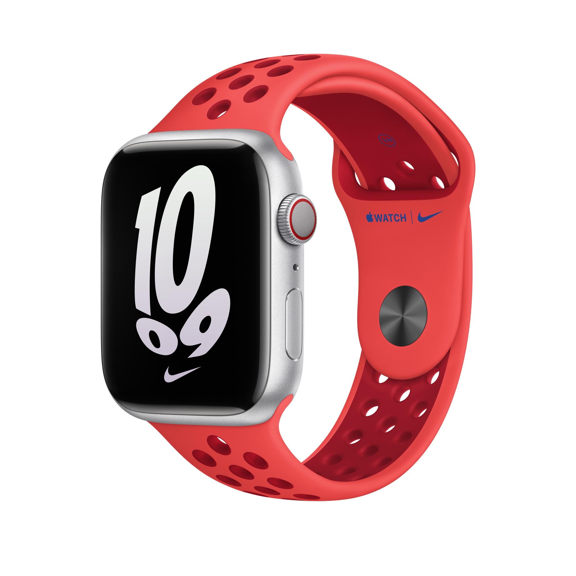 MPHA3ZM/A Apple  / 45mm Bright Crimson/Gym Red Nike Sport Band Red / Device / 45MM