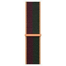 ML323ZM/A/Apple 45mm Dark Cherry/Forest Green Sport Loop - Regular Green / Device / 45MM