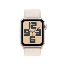 MR9W3QA/A /Apple Watch SE GPS 40mm Starlight Aluminium Case with Starlight Sport Loop Starlight / Device / 40MM