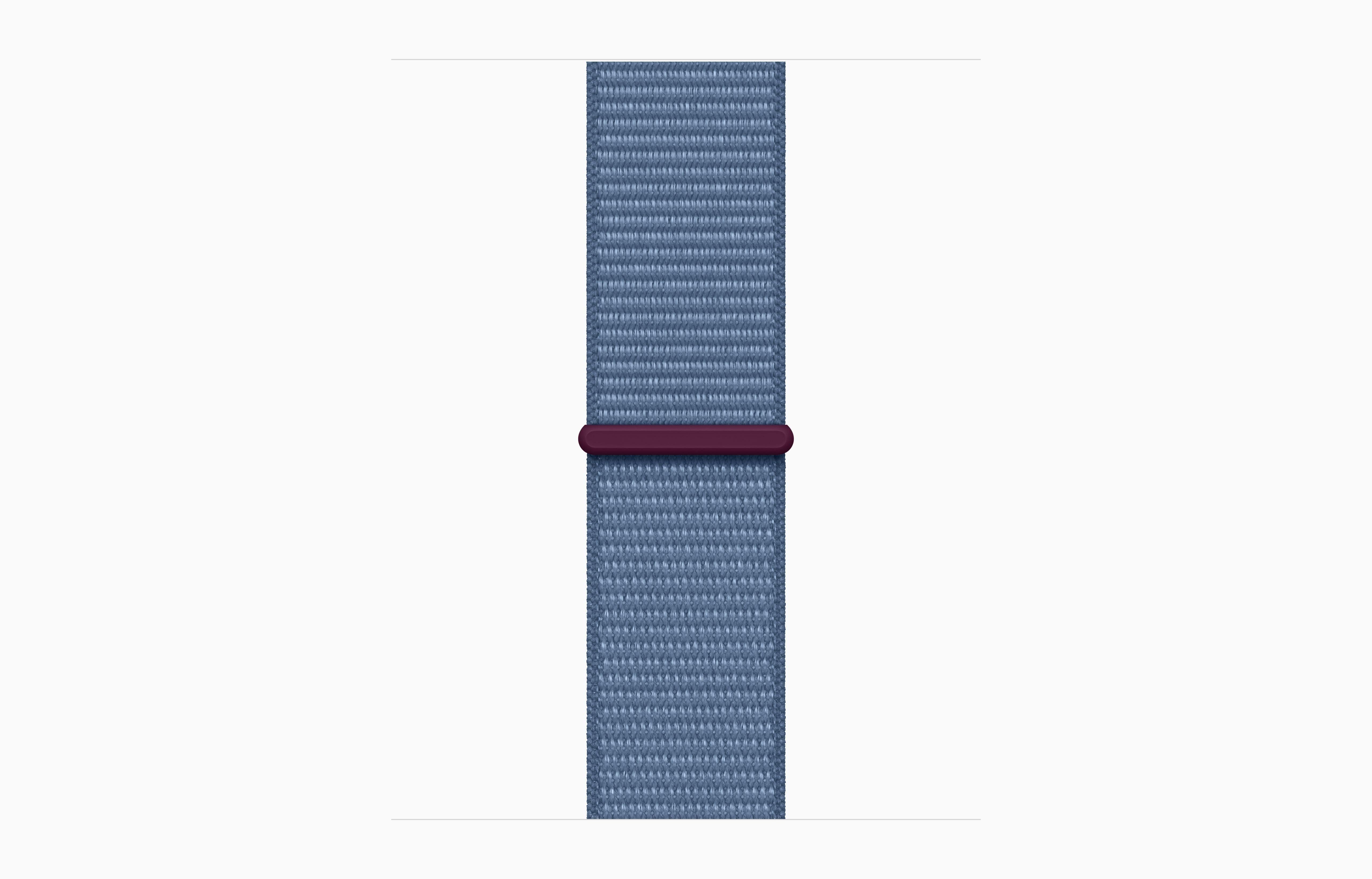 MRE33QA/A /Apple Watch SE GPS 40mm Silver Aluminium Case with Winter Blue Sport Loop Blue / Device / 40MM