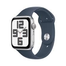 Watch Se Gps 44Mm Silver Aluminium Case With Storm Blue Sport Band - S/M