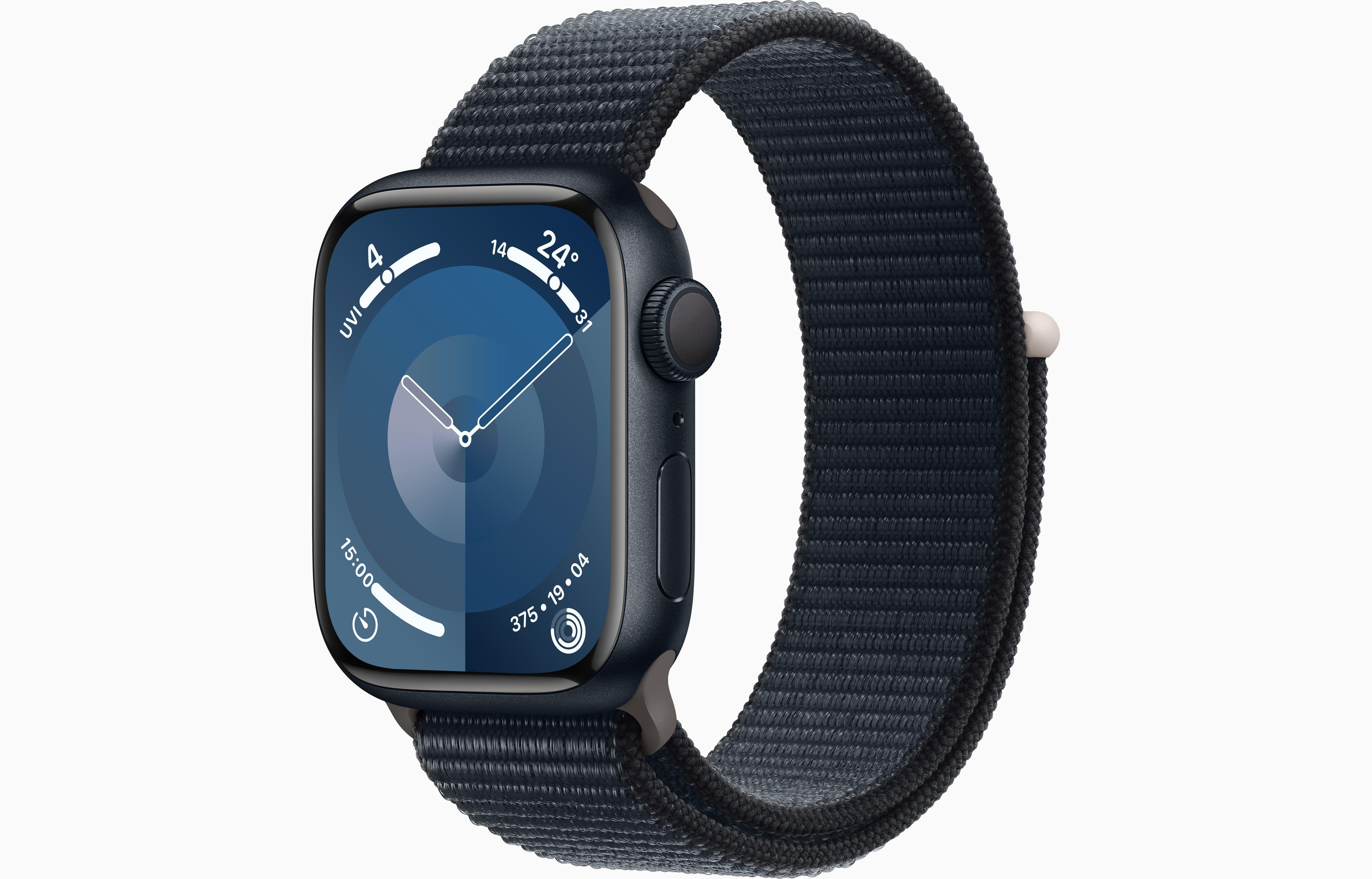 Watch Series 9 Gps 41Mm Midnight Aluminium Case With Midnight Sport Loop