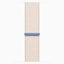 MR983QA/A /Apple Watch Series 9 GPS 45mm Starlight Aluminium Case with Starlight Sport Loop Starlight / 9 / 45MM