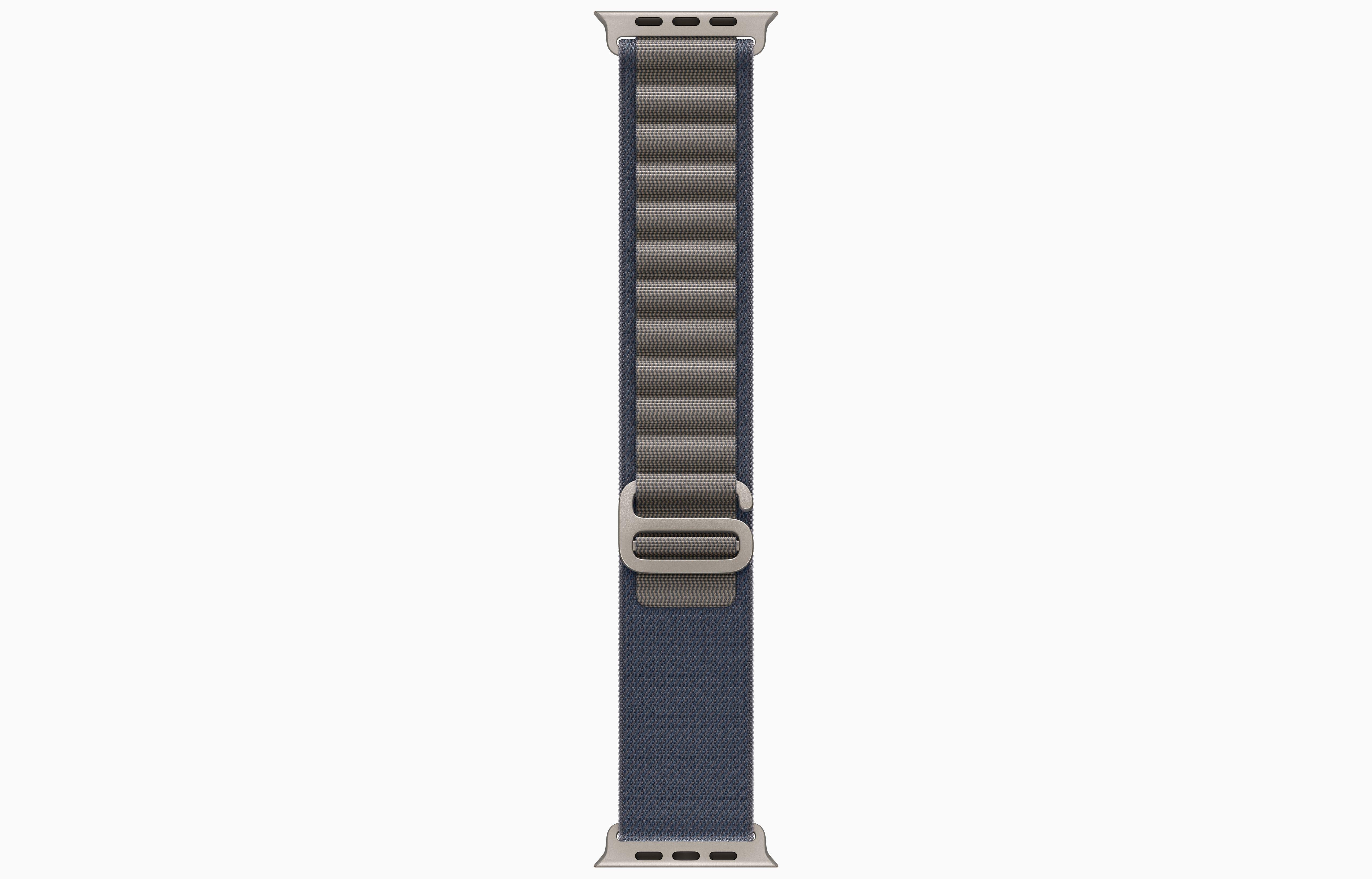 MREP3AE/A /Apple Watch Ultra 2 GPS + Cellular, 49mm Titanium Case with Blue Alpine Loop - Medium Blue / Device / 49MM