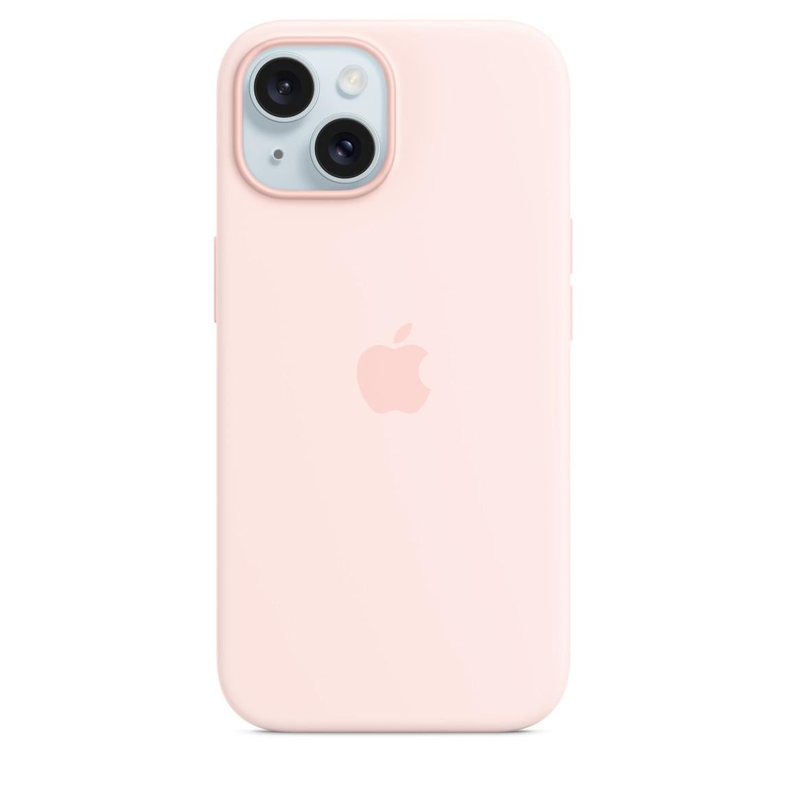 Iphone 15 Silicone Case With Magsafe - Light Pink