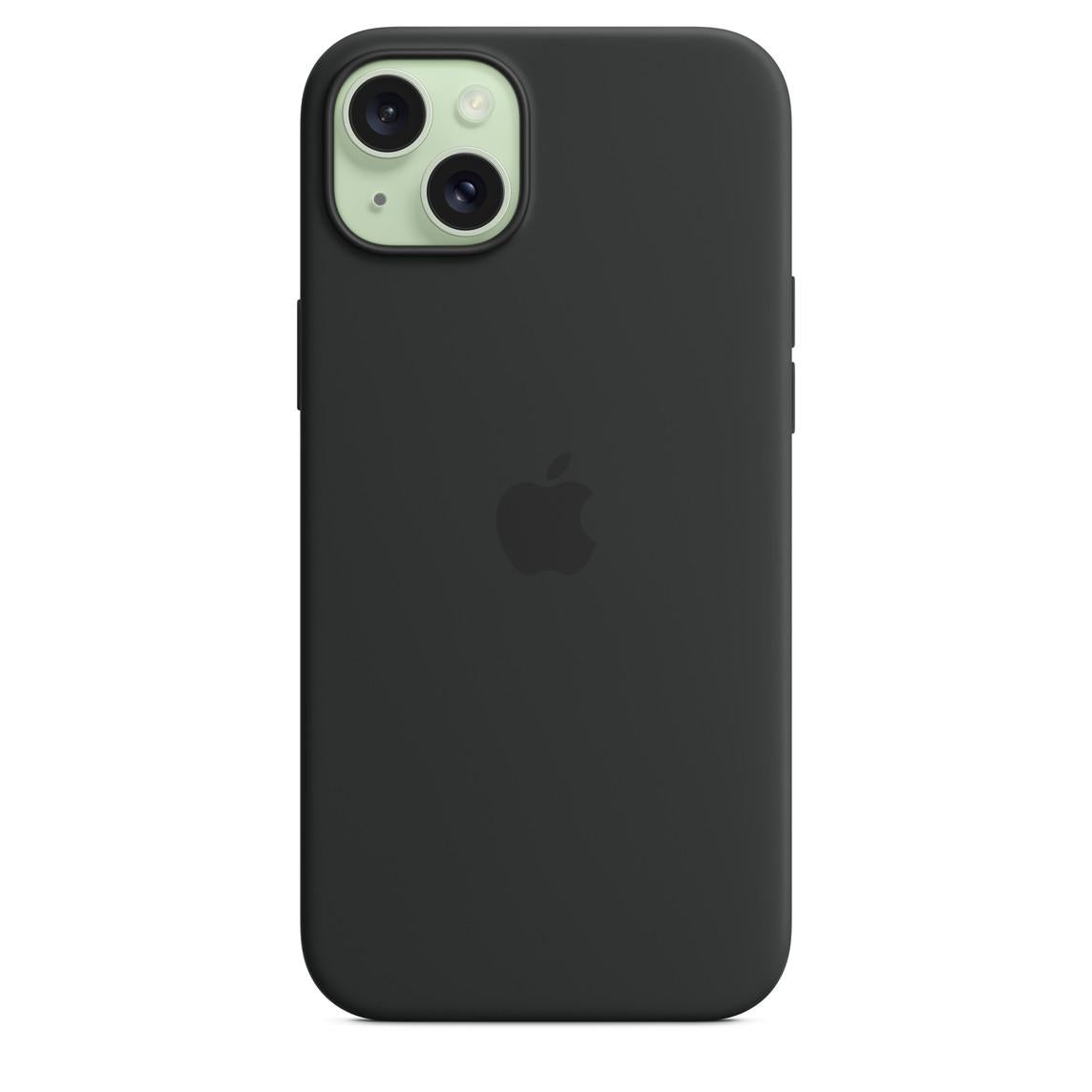 MT103ZM/A / iPhone 15 Plus Silicone Case with MagSafe - Black Black / Device / -