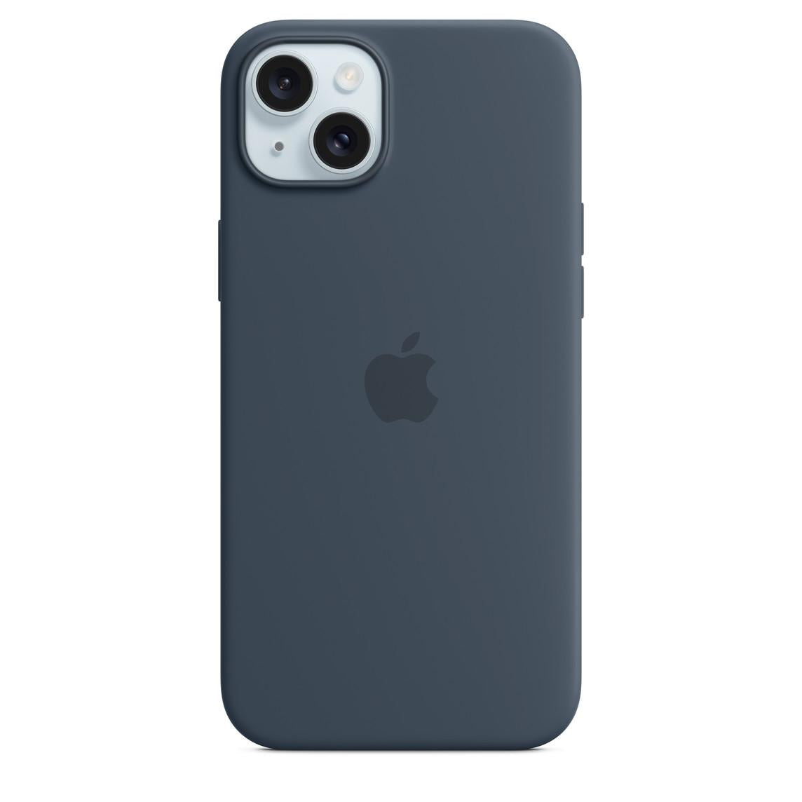 A Iphone 15 Plus Silicone Case With Magsafe - Storm Blue