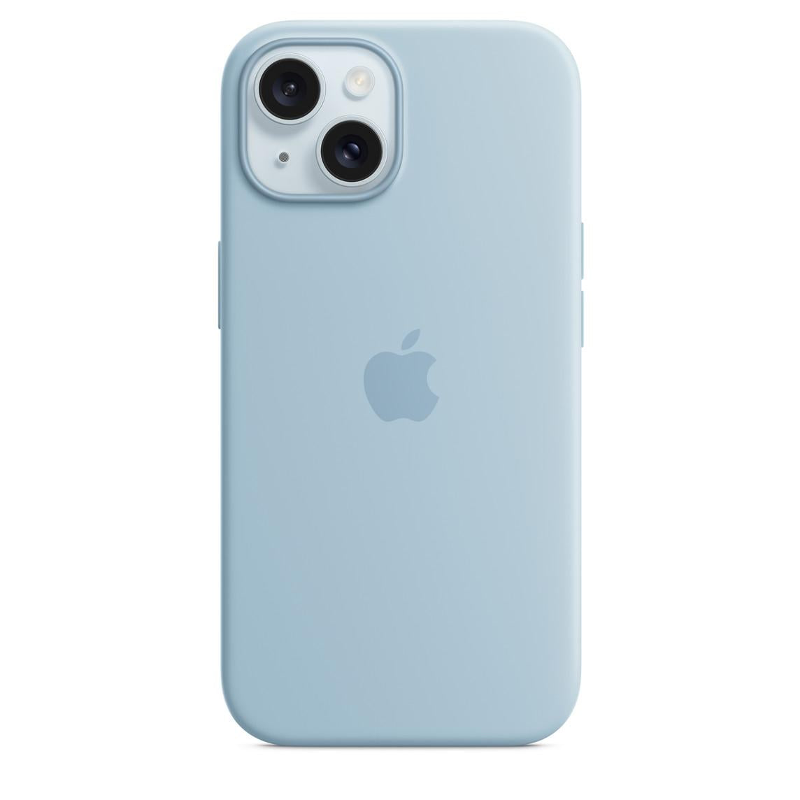 Iphone 15 Silicone Case Magsafe - Light Blue