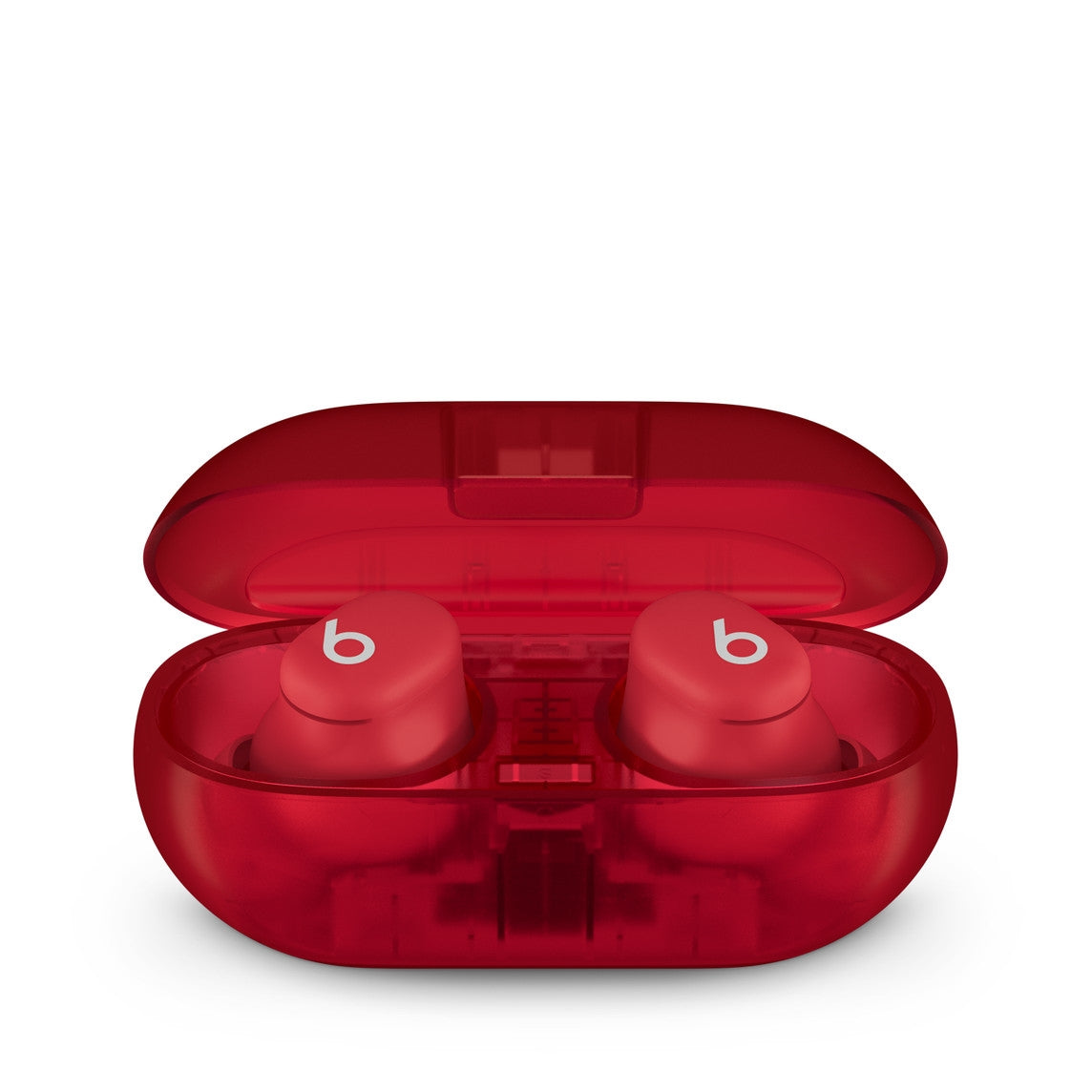 MUW03AE/A/Apple/Beats Solo Buds - True Wireless Earbuds - Transparent Red