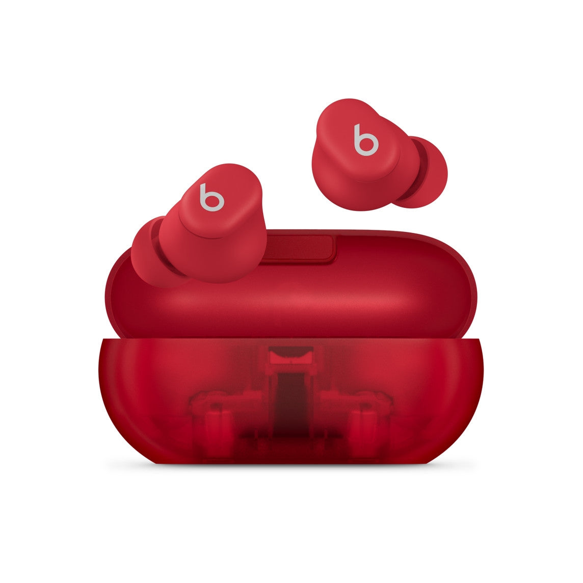 MUW03AE/A/Apple/Beats Solo Buds - True Wireless Earbuds - Transparent Red