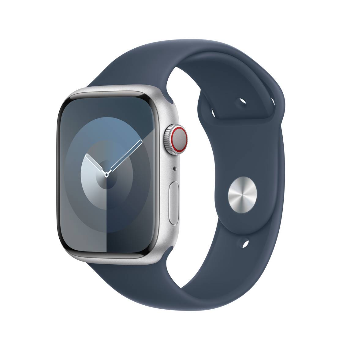 MT3Q3ZM/A/Apple 45mm Storm Blue Sport Band - S/MS/M-ZML