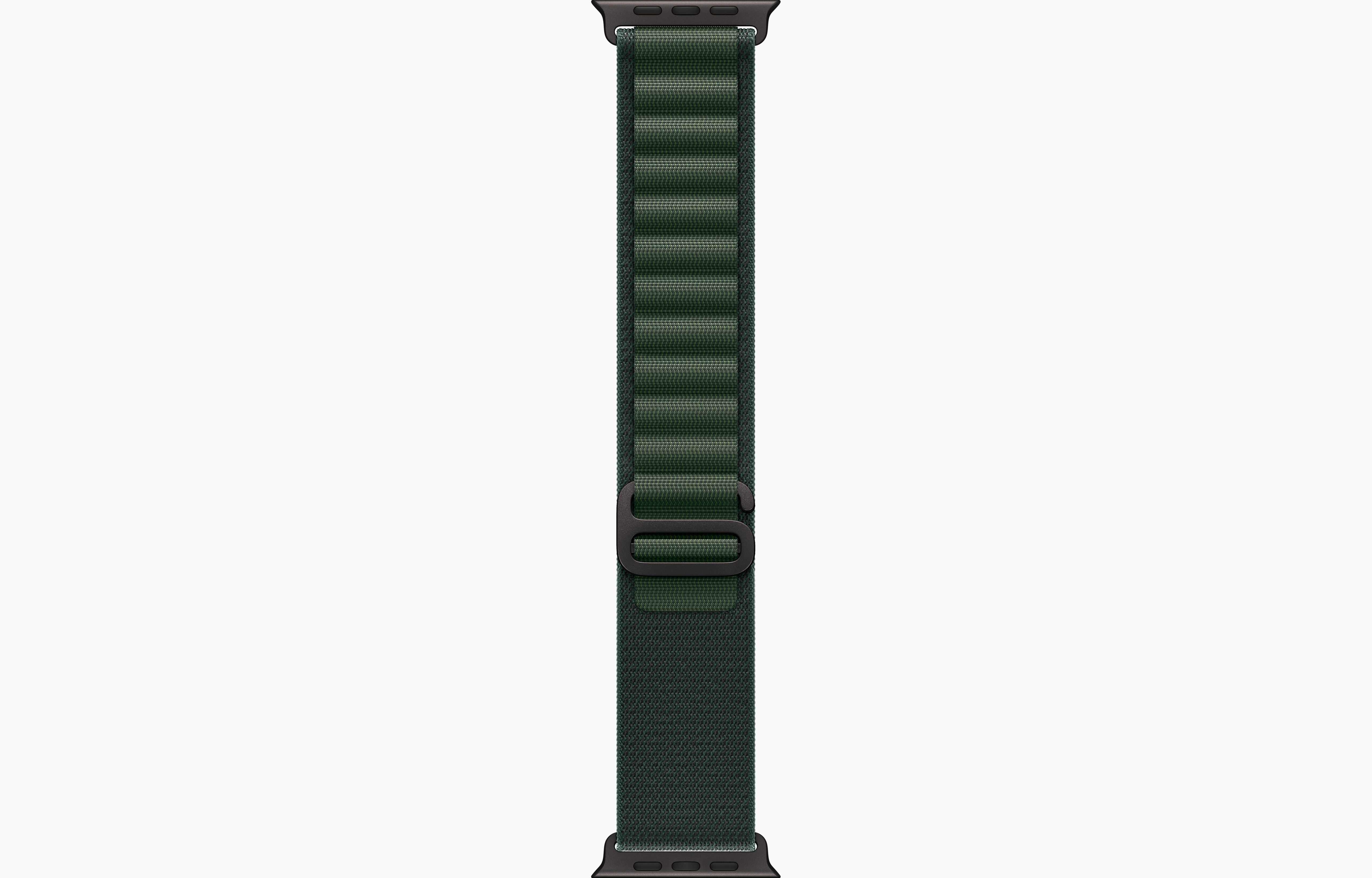 Apple Watch Ultra 2 GPS & Cellular 49mm Black Titanium Case, Dark Green Alpine Loop, Medium