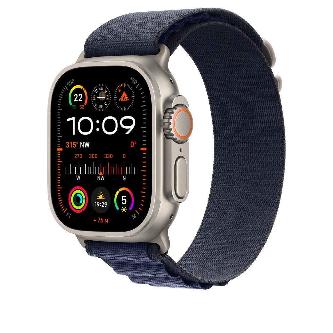 Apple Band 49Mm Navy Alpine Loop, Medium