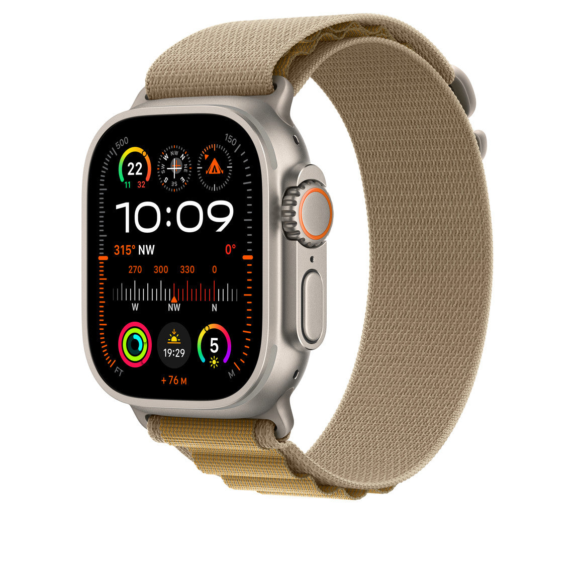 Apple Band 49Mm Tan Alpine Loop, Small