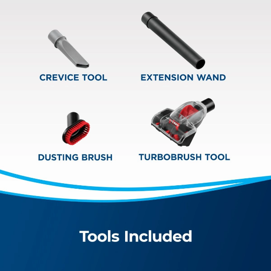 Bissell Upright Vacuum Stand Bagless, 5Lit, Black & Red Bissell Upright Vacuum Stand Bagless, 5Lit, Black & Red