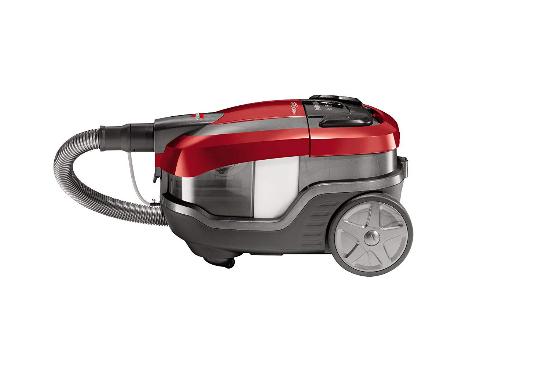 Bissell Canister Vacuum Hydro Clean Compact, 1600Watts, Red