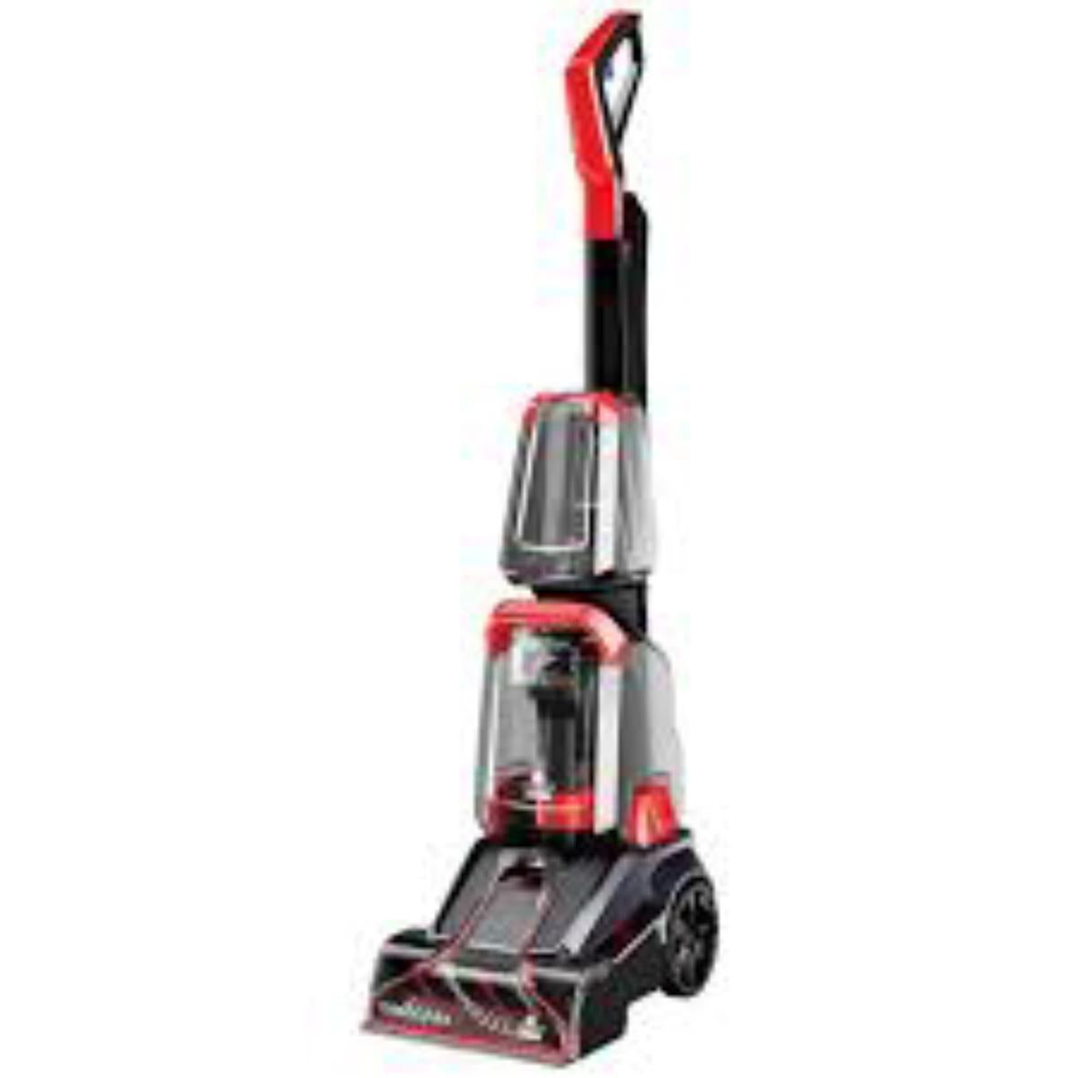 2889K/BISEL POWER CLEAN CARPET WASHER 2X MORE CCLENING POWER 4 ROW ROTATING DEEPERACH POWERBRUSH COM UPRIGHT / 2 IN 1 / RED