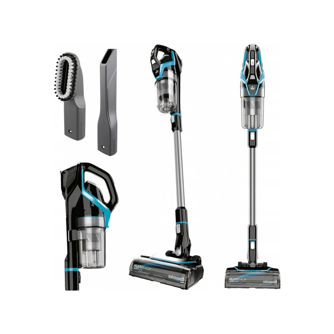 Bissell Upright Vacuum Hard Floor, 2-1 Cordless Cleaning, Black