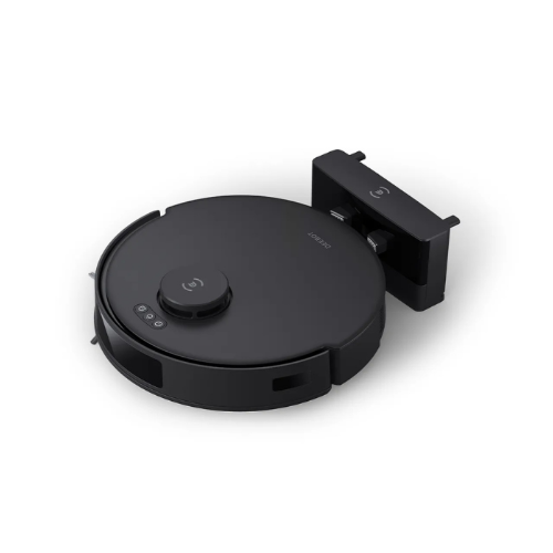 Ecovacs Robot Vacuum,180Ml Water Tank, 8000Pa, Black