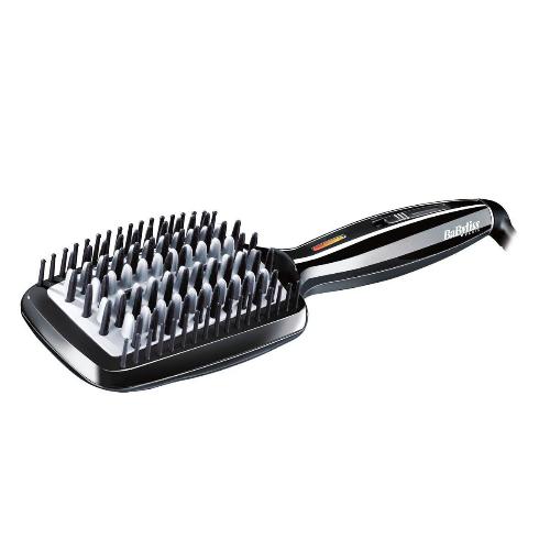 HSB101SDE/BaByliss HOT STR BRUSH 3D TECH BLACK HAIR STYLER / UP TO 200C