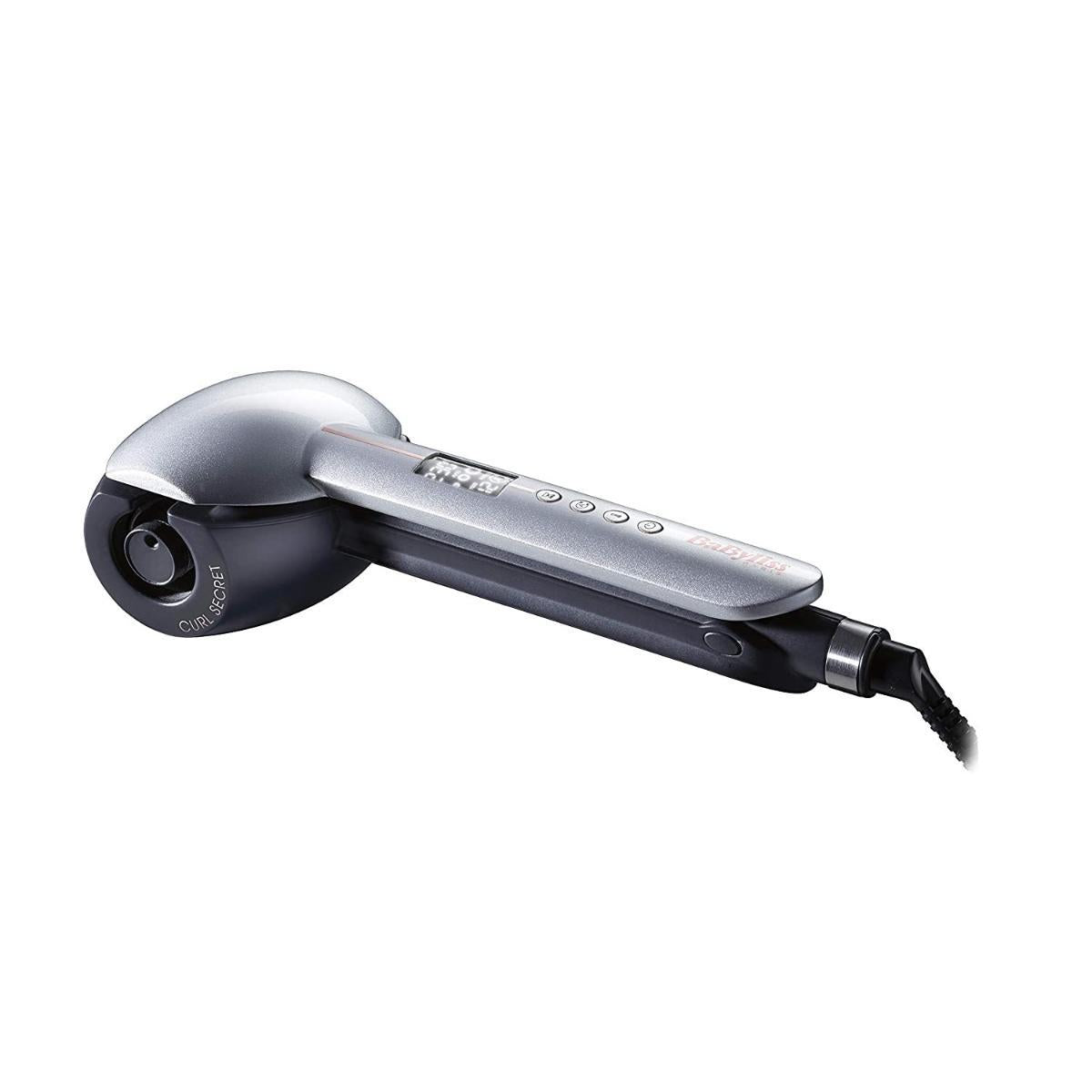 C1600SDE/BaByliss CURL SECRET LCD SCREEN BLACK SASO CURLY / UP TO 230C / SILVER