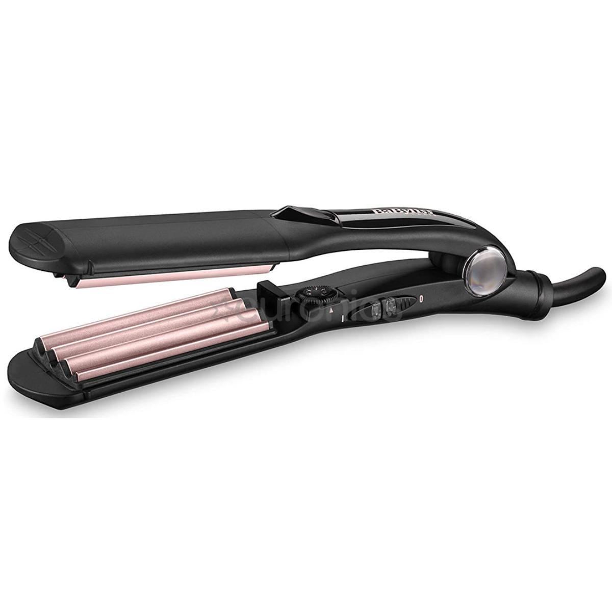 "2165CE/BaByliss CRIMPER CERAMIC 10 TEMPS BLACK 120C-210C TURMALINE STRAINGHTENER / UP TO 210C