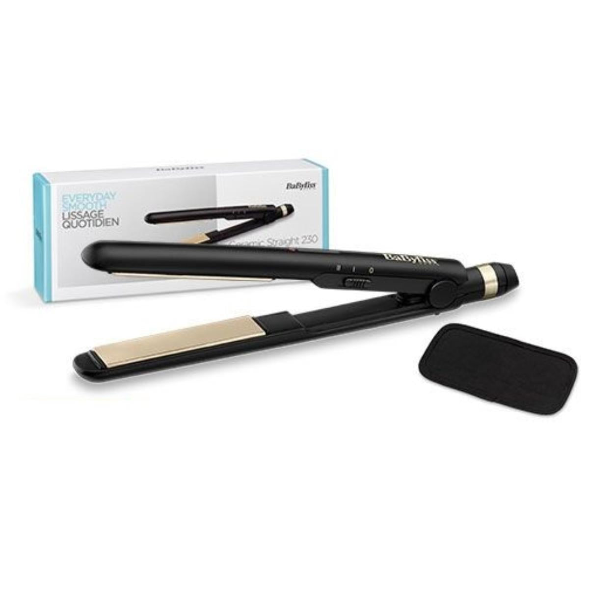 "ST089E/BaByliss STRAIGHTENER 25MM PTC 2TEMPS UP TO 230C , CERAMIC , STRAIGHTENER / 25MM / BLACK