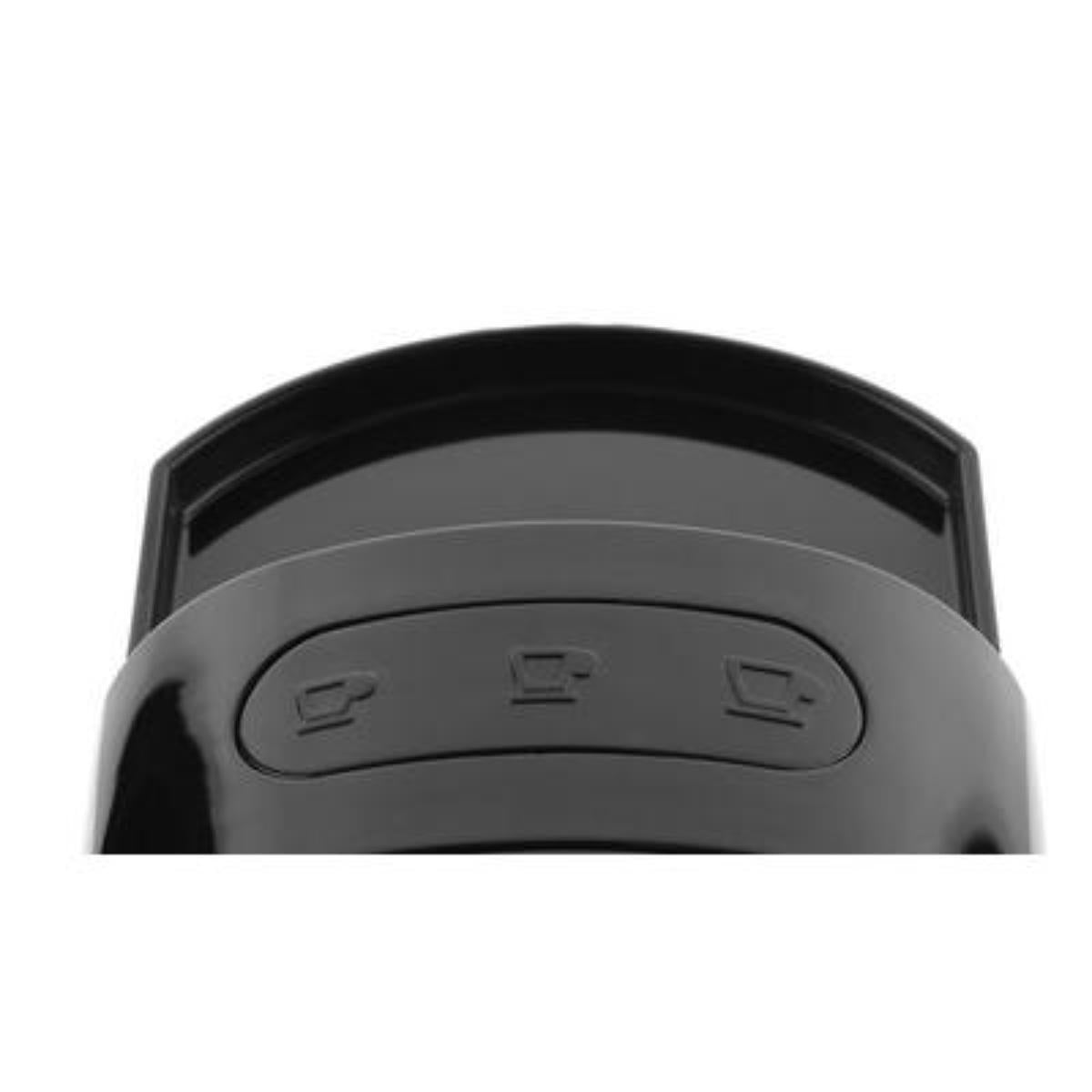 "CM101B/BRUNA IL CAPO BLACK CAPSULES SIMPLE TOUCH CONTROL PANEL ONE TOUCH CUP SIZE CONTROL WITH PERF BRUNA / Black