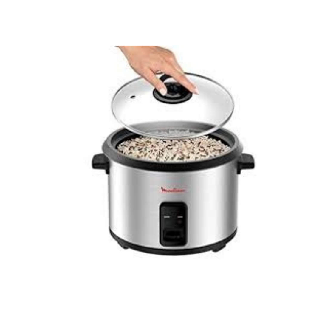Moulinex Rice Cooker, 1.8Lit, 700Watts, Silver Moulinex Rice Cooker, 1.8Lit, 700Watts, Silver