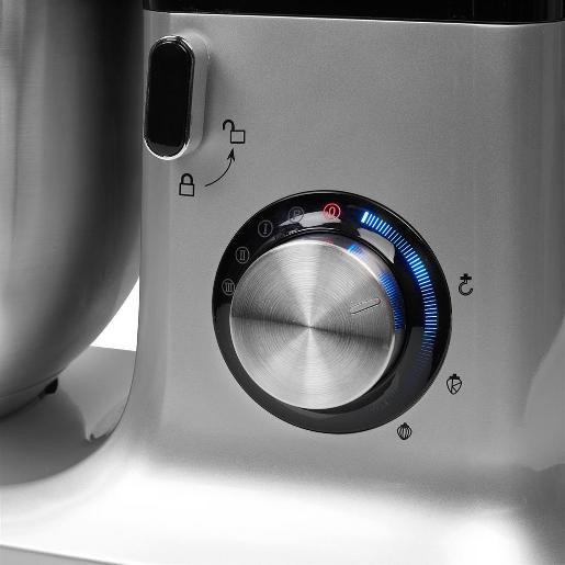 Princess Kitchen Machine Mixing Bowl Stepless, 8Lit, 1200Watts, Stainless Steel Princess Kitchen Machine Mixing Bowl Stepless, 8Lit, 1200Watts, Stainless Steel