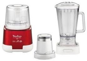 DP806G10 / MOULINEX XXL  LA MOULINETTE CHOOPER 0.55L  AND BLENDER 1.5 1000W 1000 Watt / 550ML / red